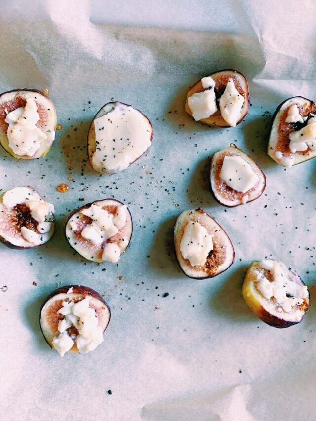 FIG AND HONEY GOAT CHEESE BITES