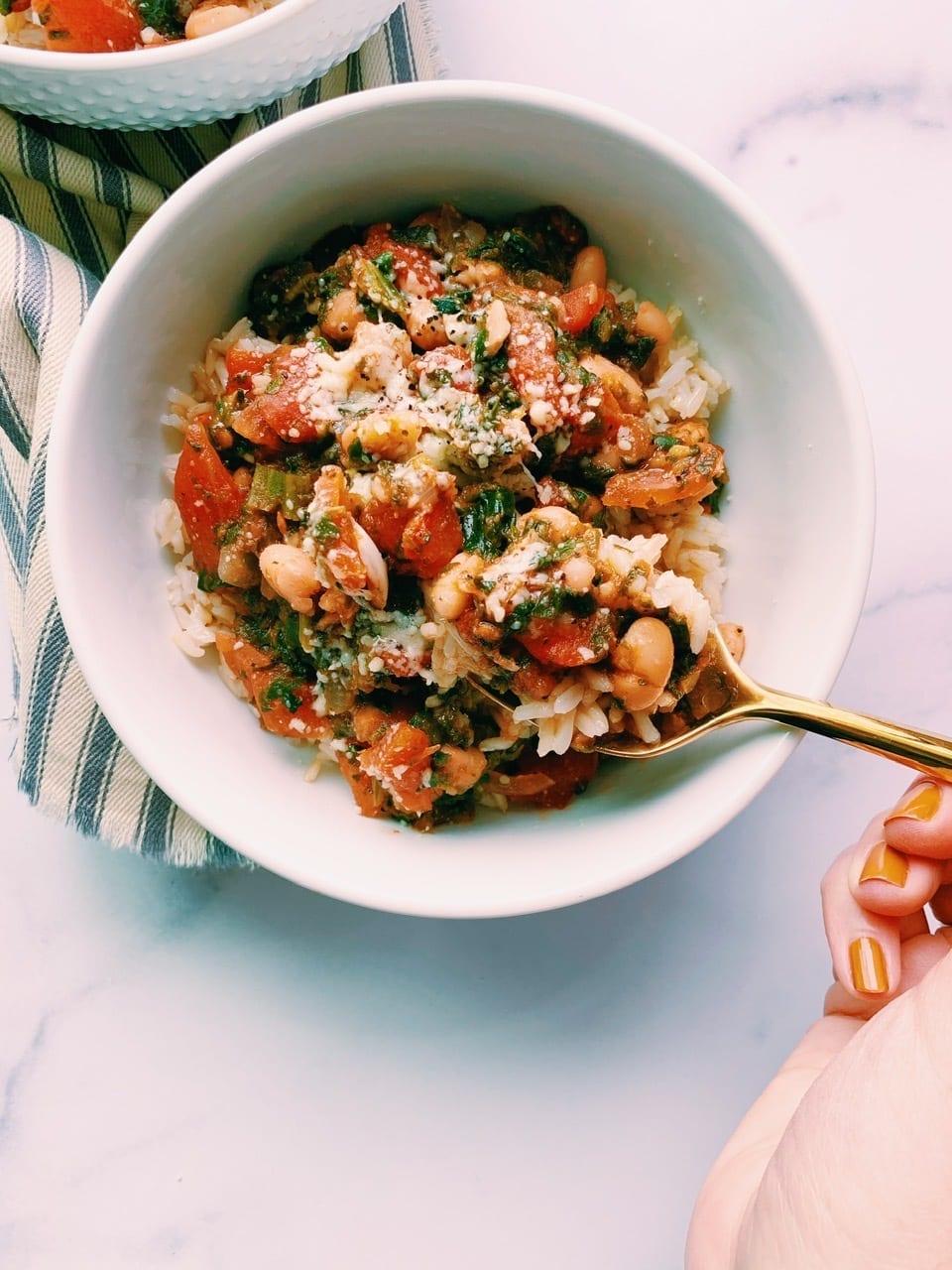 White Bean Tomato Stew