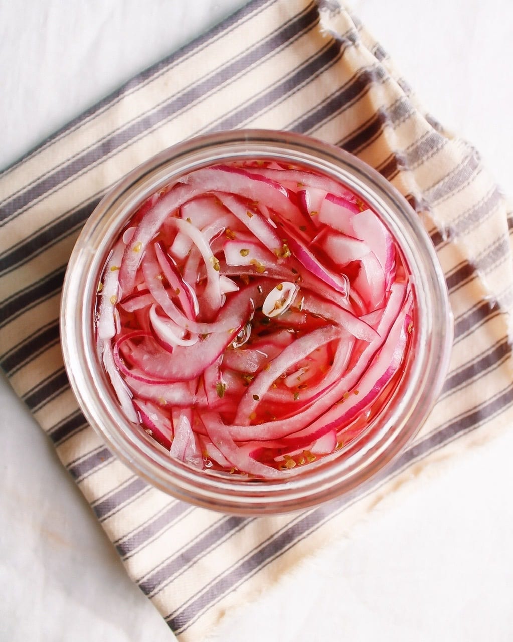 Jar of pickled onions