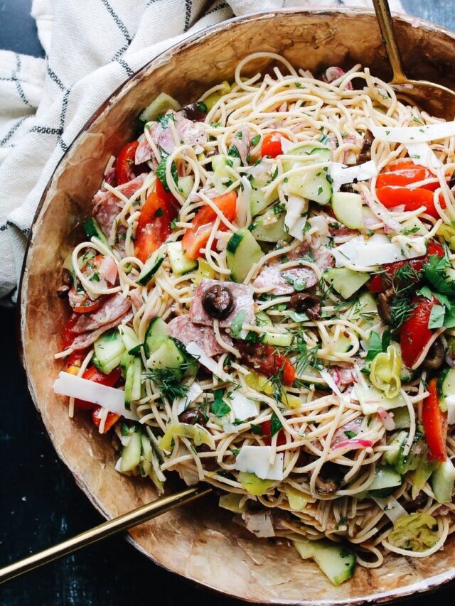 ZESTY ITALIAN PASTA SALAD