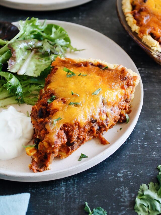 VEGETARIAN TAMALE PIE WITH BLACK BEANS