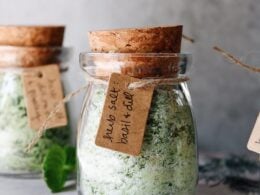 Homemade Herb Seasoning Salt (like Homemade Herbamare!)