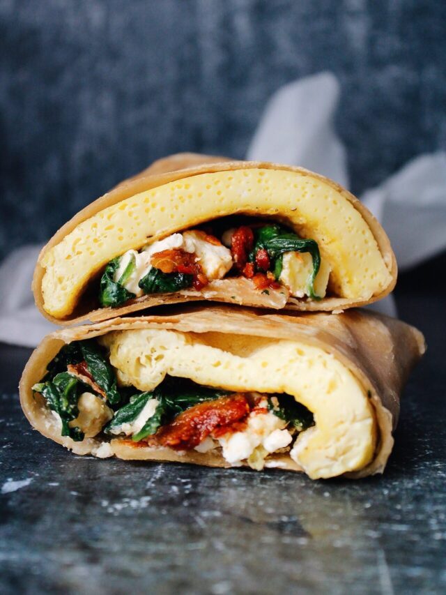 STARBUCKS SPINACH AND FETA WRAP