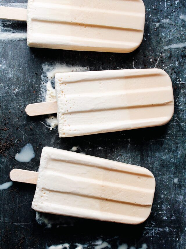 EARL GREY CREAM POPS