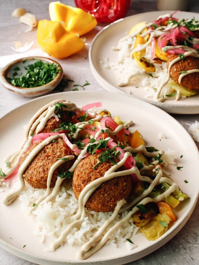 Easy Dinner with Trader Joe’s Falafel