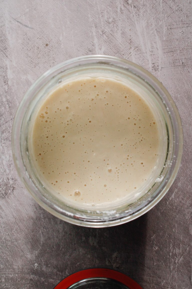 How To Make Sourdough Starter - The Fig Jar