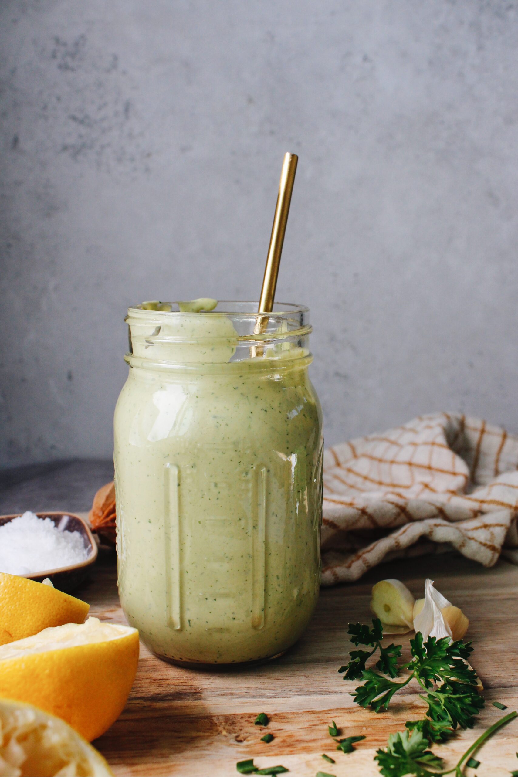 Lemon Herb Tahini Sauce - The Fig Jar