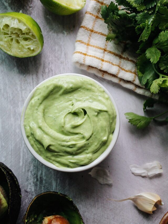 AVOCADO CREAM SAUCE