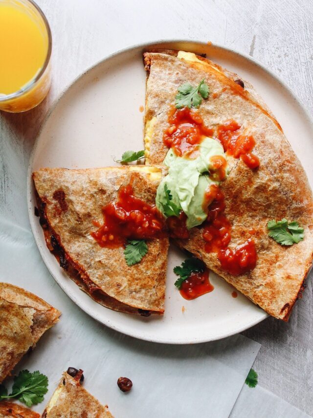 BREAKFAST QUESADILLAS