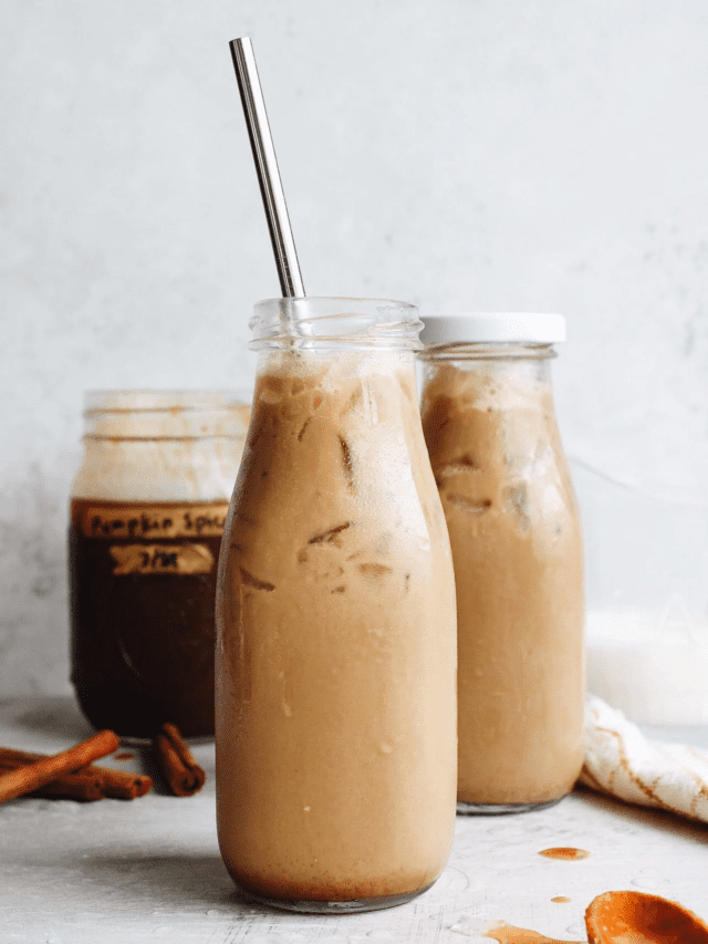 PUMPKIN SPICE ICED COFFEE