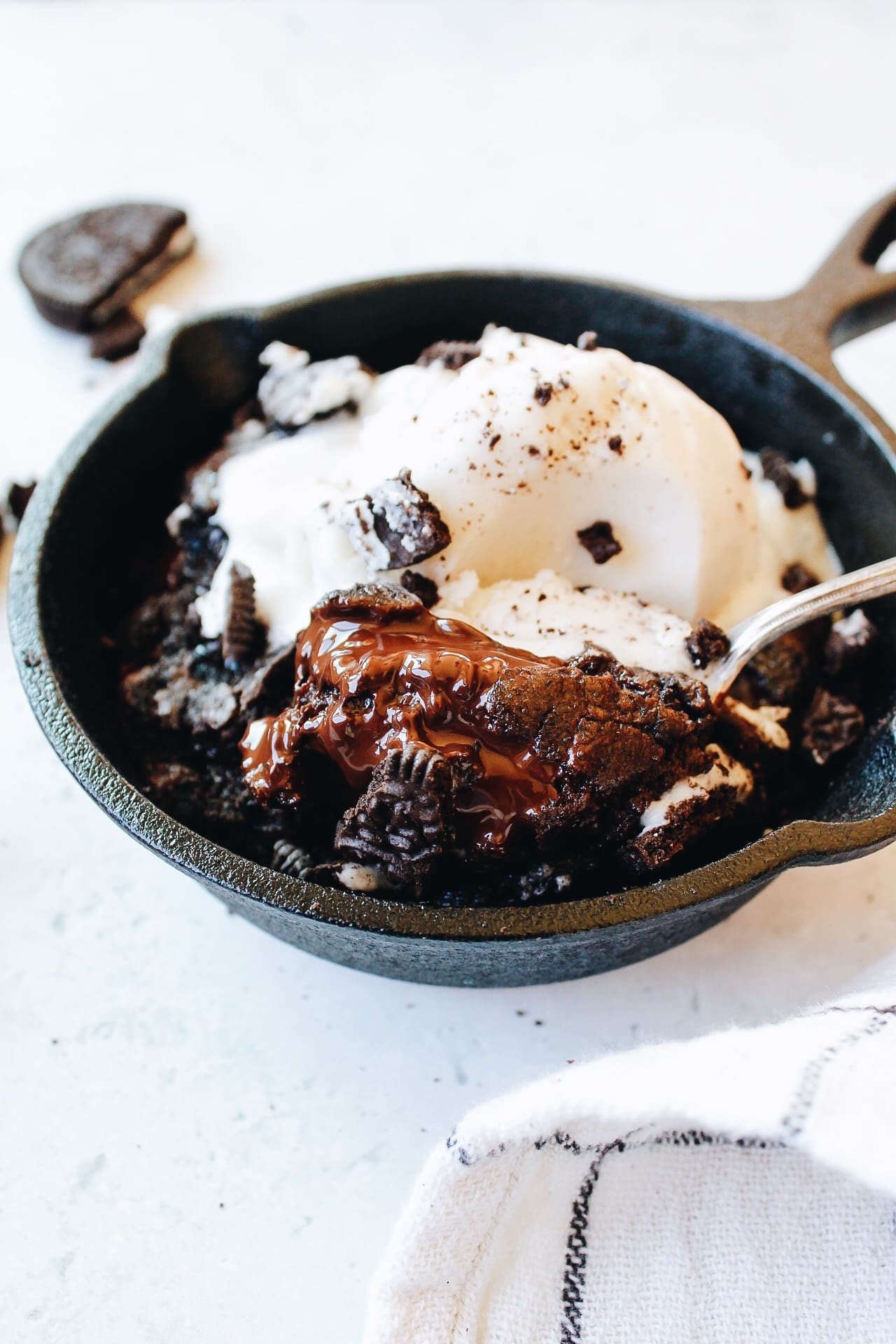 Cookie and Cream Pizookie