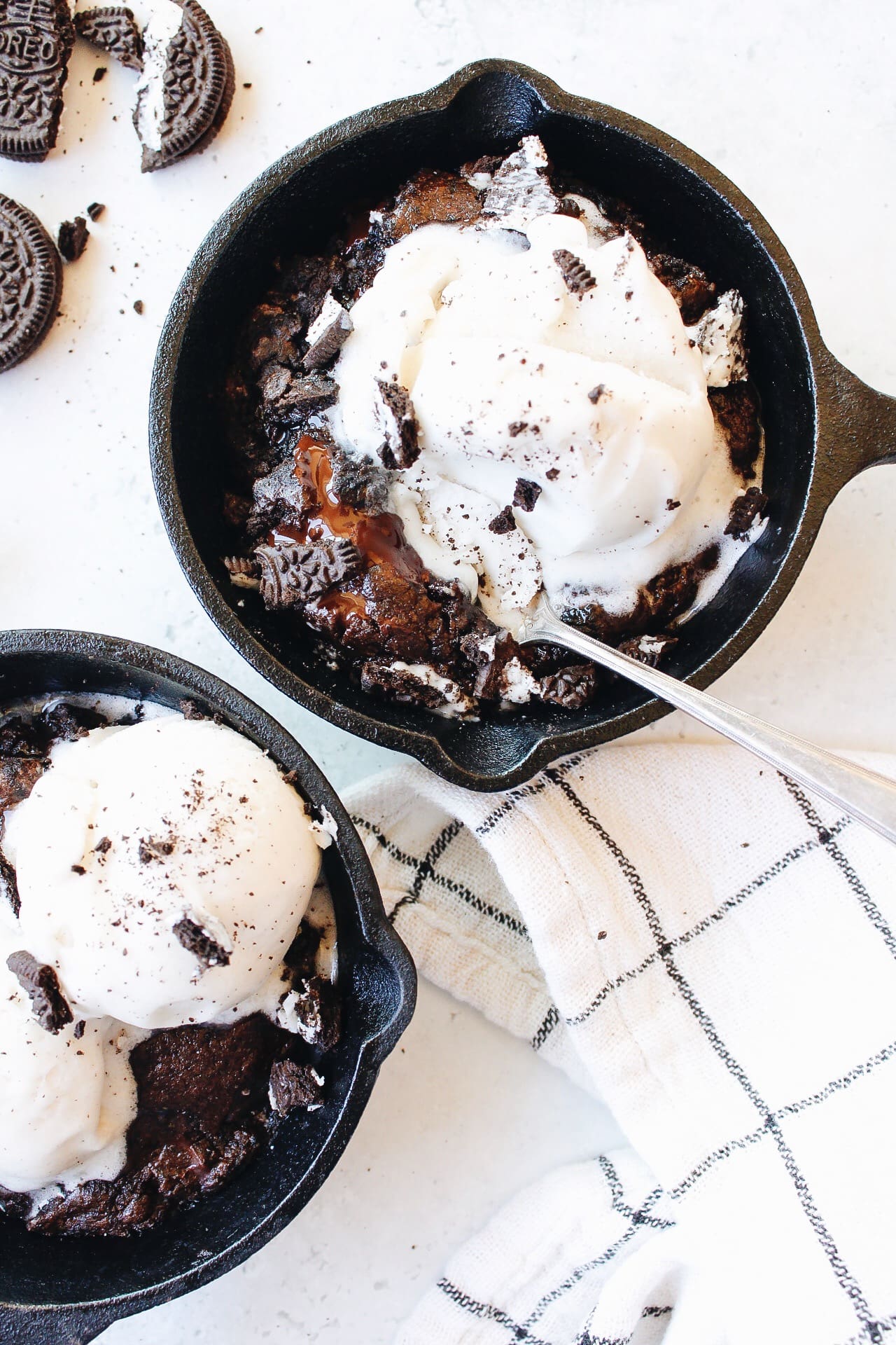 cookies and cream pizookies