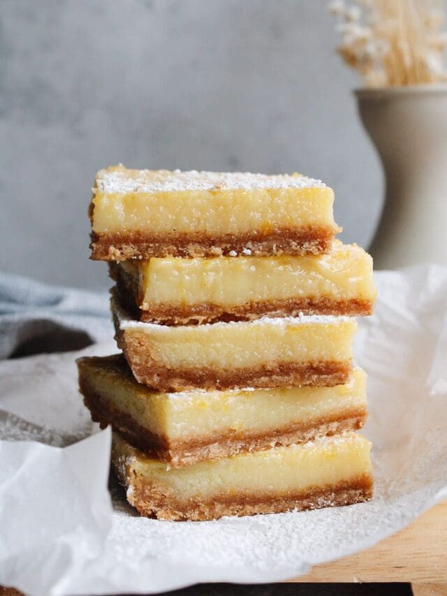 LEMON SQUARES WITH GRAHAM CRACKER CRUST