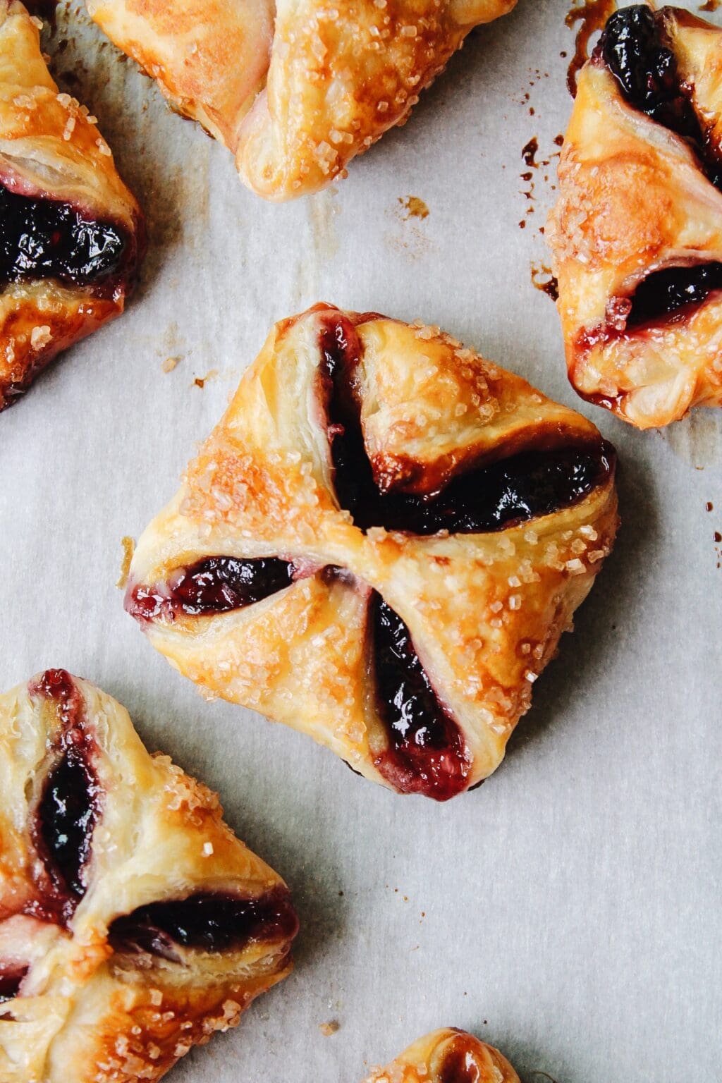 Jam Puff Pastry Tarts - The Fig Jar