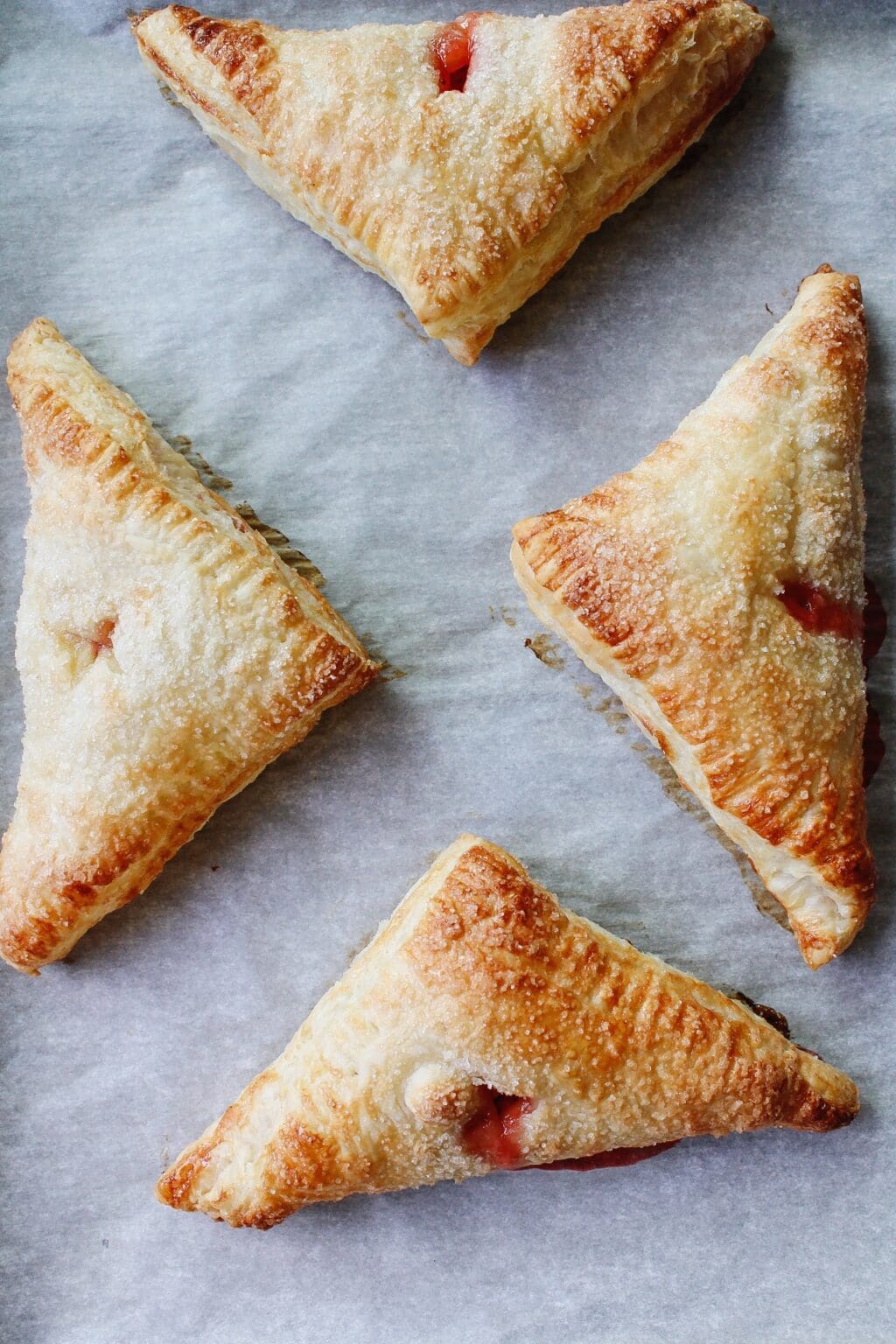 Strawberry Puff Pastry Turnovers - The Fig Jar